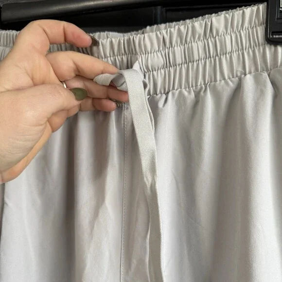 Apana Women's Light Gray Active 7/8 Length Pull-On Athleisure Pants Size Large - Picture 5 of 9